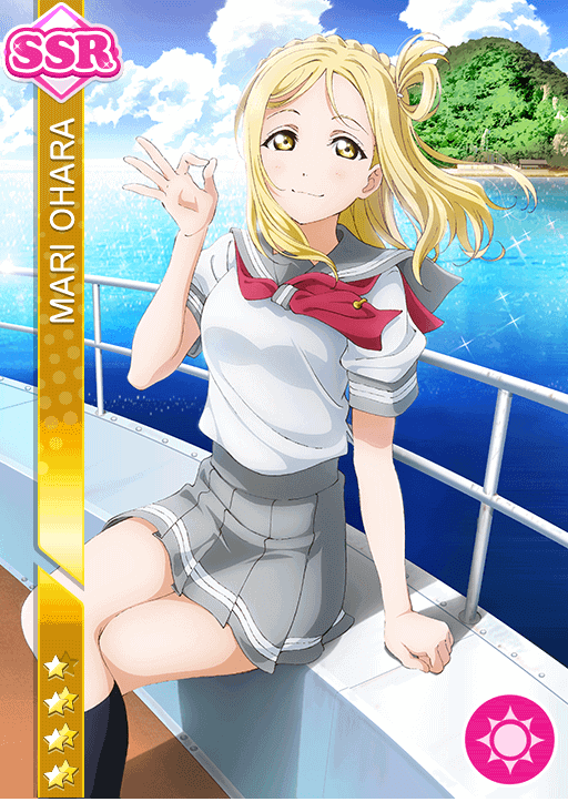 小原鞠莉(マリー)UR・SSR・SR・Rの画像一覧とステータスと誕生日・声優