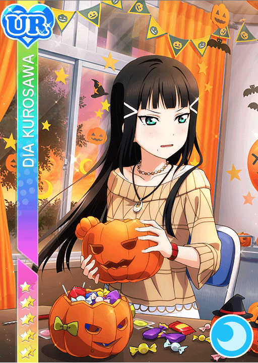 黒澤ダイヤUR＜ハロウィン編 はろうぃんぱーてぃ＞の画像と特技と評価 ラブライブ！スクフェス スクフェス速報
