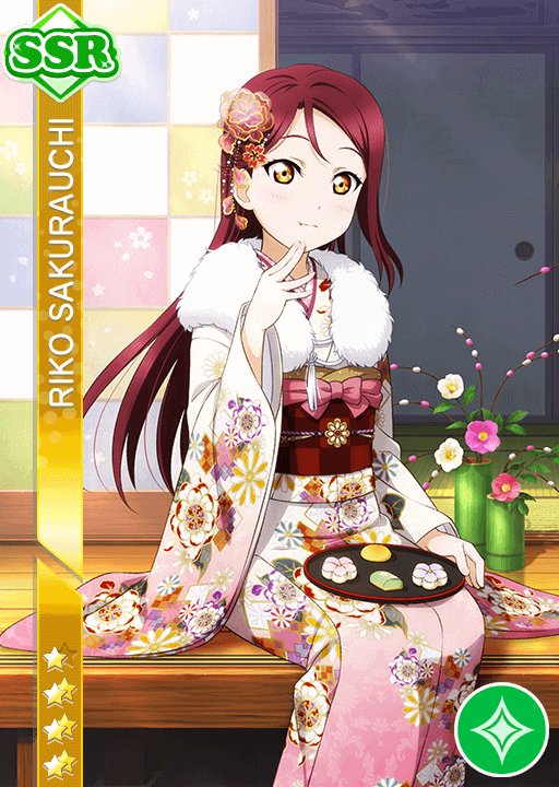 Unique 77 Love Live Blank Card
