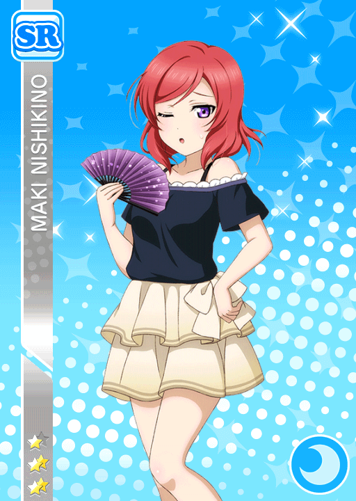 ラブライブ! スクールアイドルコレクション SR 西木野真姫 水着