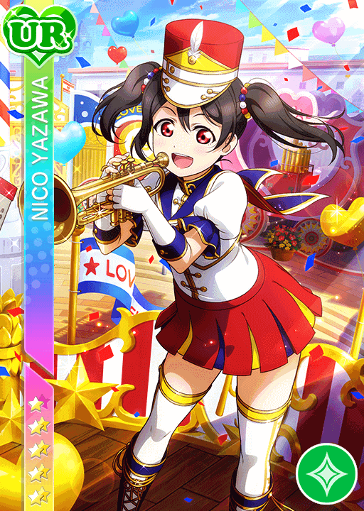 矢澤にこUR＜楽器編 主役は私っ！＞画像と特技と評価【ラブライブ