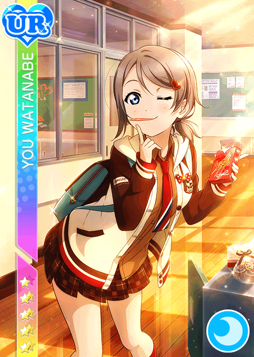 渡辺曜UR＜バレンタイン編Part2 魔法のチョコ＞画像と特技と評価【ラブ