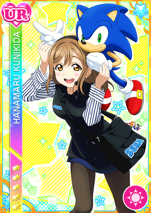 国木田花丸UR限定ログボ＜ゲームに囲まれて/セガコラボ＞画像と