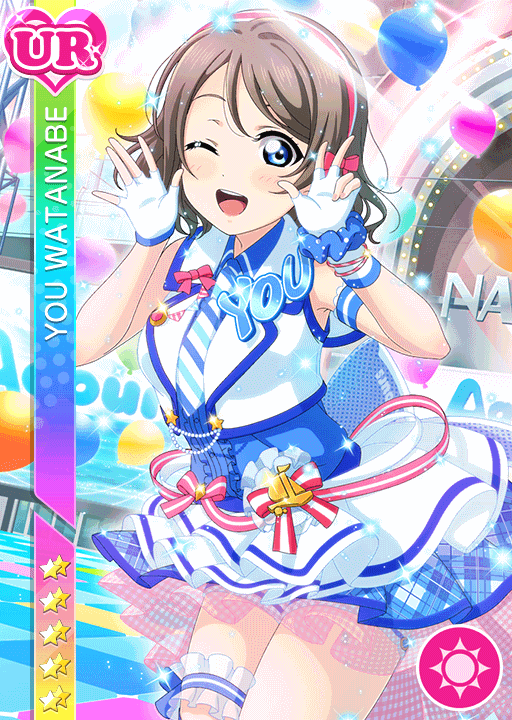 渡辺曜UR限定＜スクユニ・渡辺曜＞画像と特技と評価【ラブライブ 