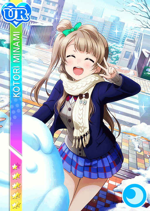 南ことりUR＜ホワイトスノー編 よく見て近い雪だるま＞画像と