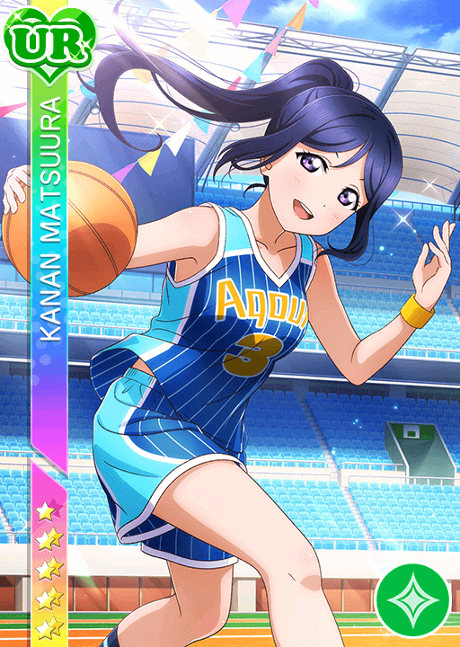 松浦果南UR＜ユニフォーム編 ドリブル勝負！？＞画像と特技と