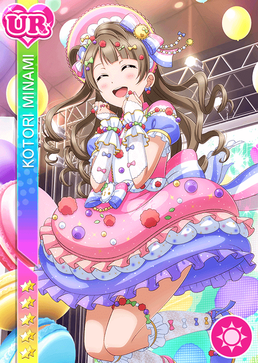 南ことりUR限定＜スイートティータイム 全世界5000万＞画像と特技と