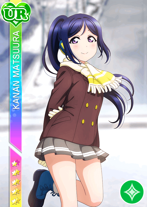 ラブライブ サンシャイン 松浦果南 スクフェス カード sec 箔押し WAVE ラブライブサンシャイン Aqours 松浦果南 MIRACLE WAVEカード