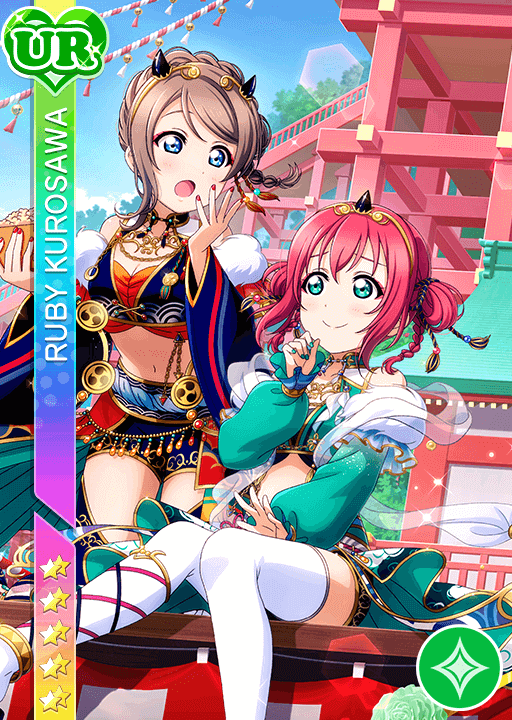 ラブライブ 黒澤ルビィ スクフェス感謝祭 缶バッジ チアガール