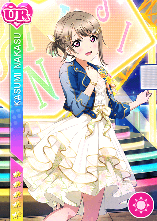 中須かすみ　お渡し会　カード 中須かすみ お渡し会 カード WS】愛されかすかす 中須 かすみ【TD】LNJ