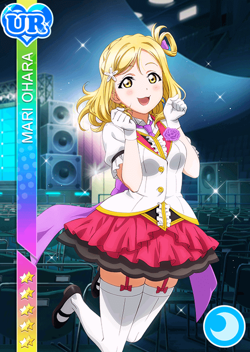 小原鞠莉UR限定＜シャイニーに照らして＞画像と特技と評価【ラブ