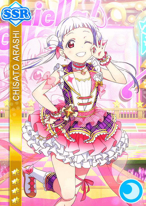 嵐千砂都SSR＜フレッシュライブ編 フレッシュジャンプ＞画像と特技と