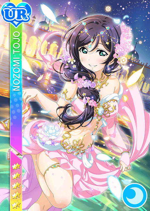 東條希UR限定＜世界で最高のお姫様編 素足のプリンセス＞画像と特技と