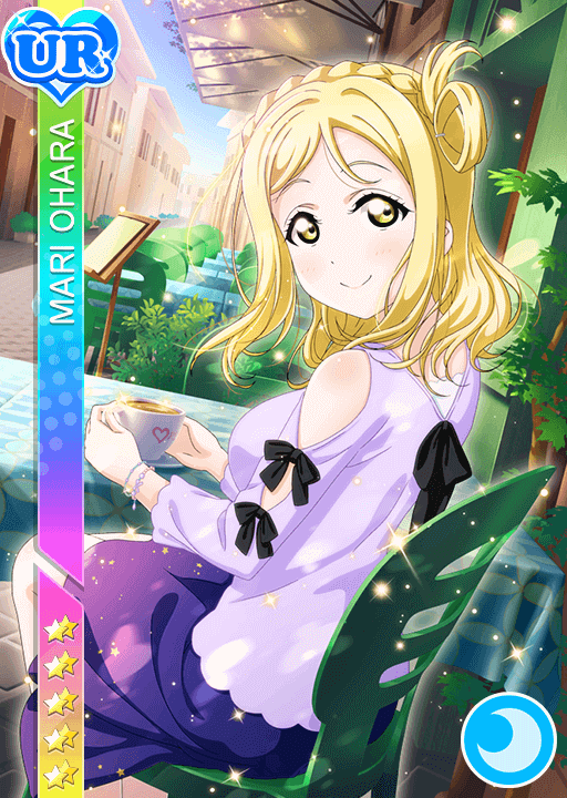 小原鞠莉UR限定＜イタリアグルメ編 シャイニーな試食会＞画像と特技と