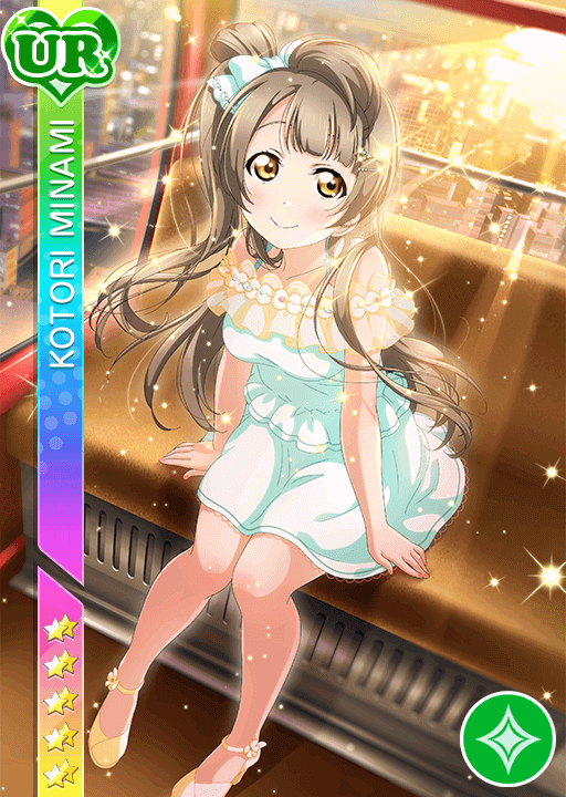 f*k様 ラブライブ 南ことり ことりLovin’ you 特典カード付1 南ことりUR限定＜誕生日デート編 観覧車に揺られて＞画像と特技