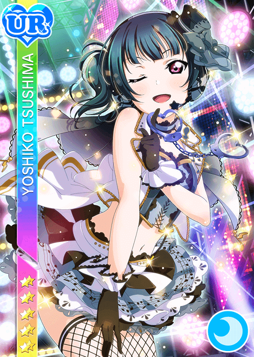 ラブライブスクールアイドルコレクション　津島善子　UR 津島善子UR限定＜世界で最高のお姫様編 闇を統べるドレス＞画像