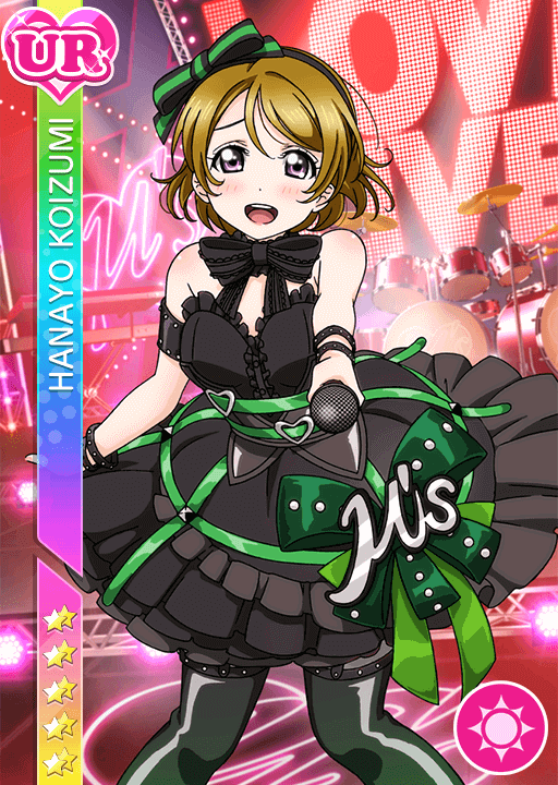 小泉花陽UR限定＜パンキッシュロックガール編 ギターに挑戦♪＞画像と