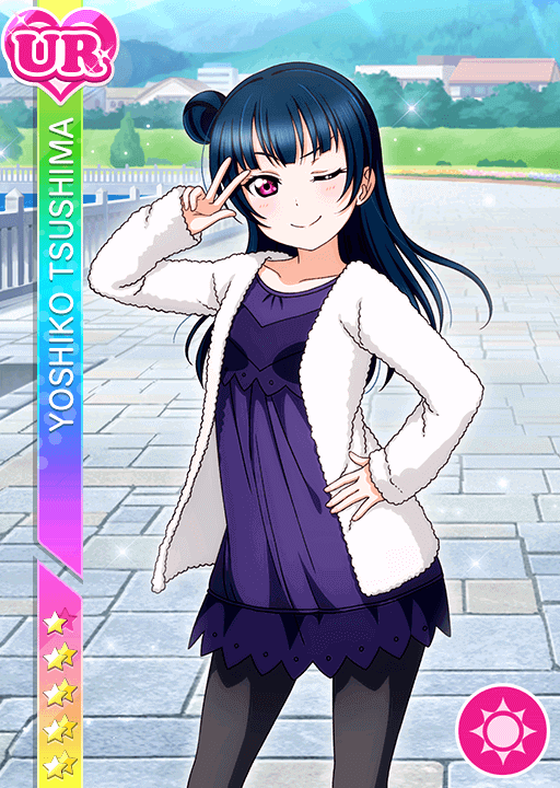 津島善子　アクリルボード　スクフェスACバースデースキルカード2019 津島善子 アクリルボード スクフェスACバースデースキルカード