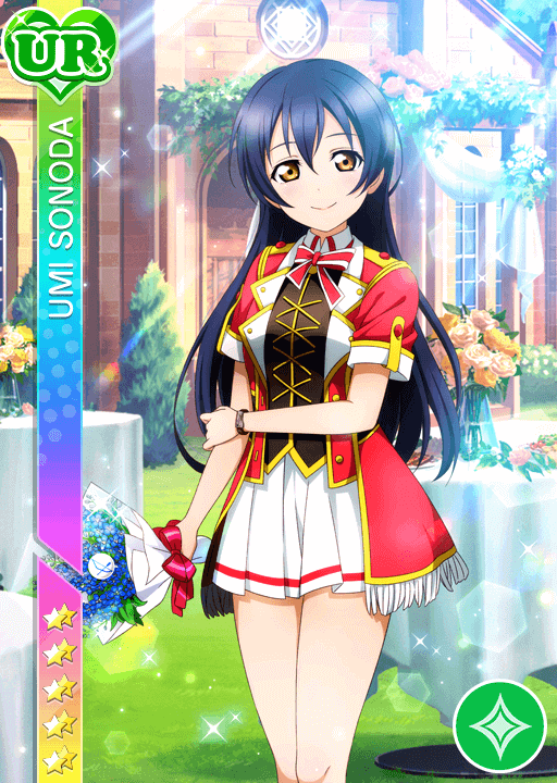 園田 海 未 ラブ ライブ】No.22 園田海未] トレーディングカード