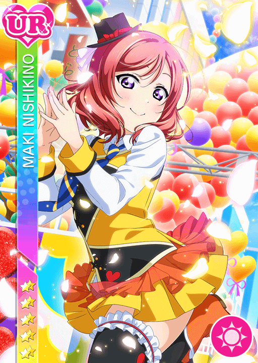 ヴァイスシュヴァルツ　ラブライブ　SUNNY　DAY SONG 西木野真姫 西木野真姫UR限定＜SONNY DAY SONG編 響く希望の歌＞画像と特技