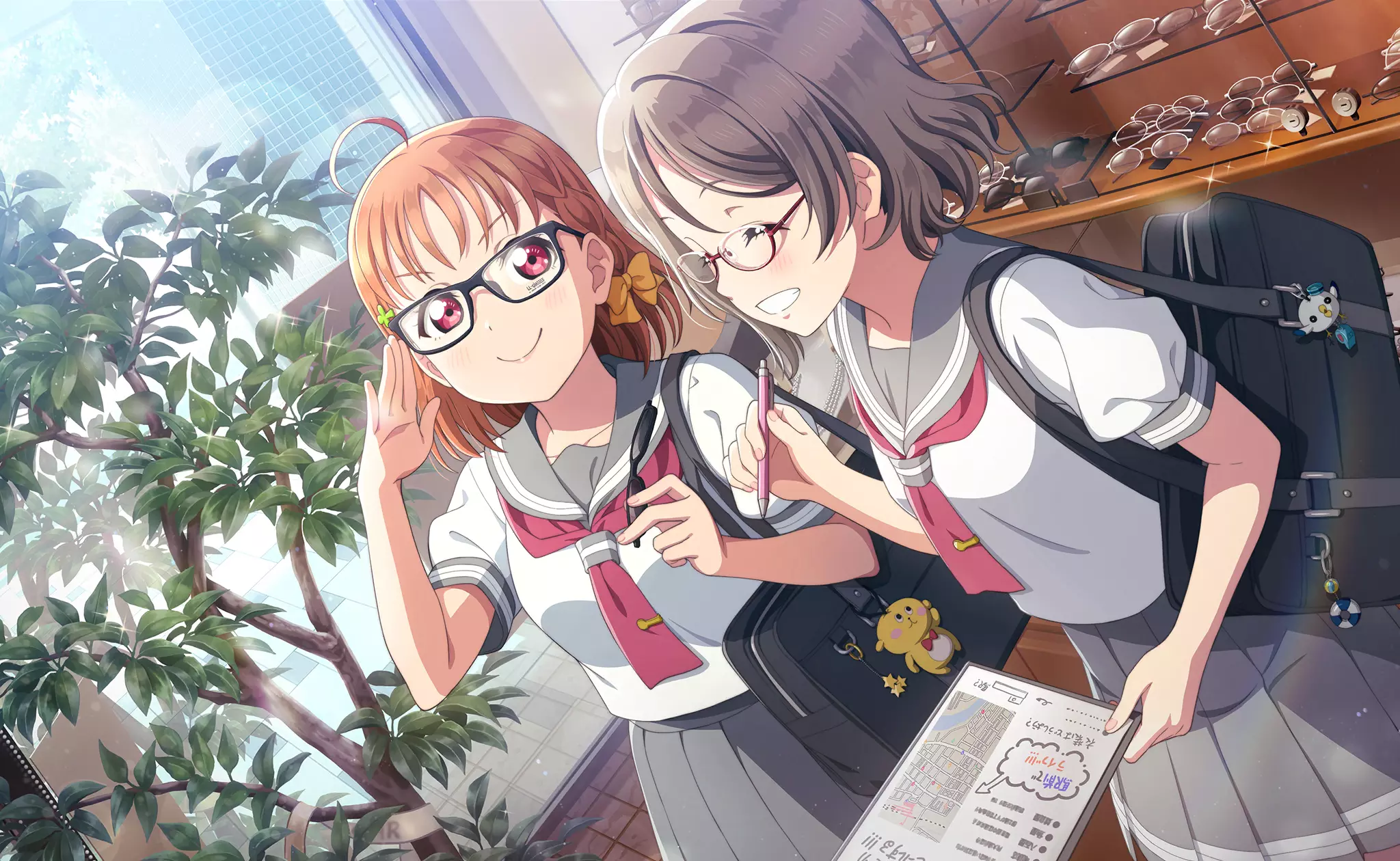 高海千歌UR＜メガネ試着中＞画像と特技と評価【ラブライブ！スクフェス
